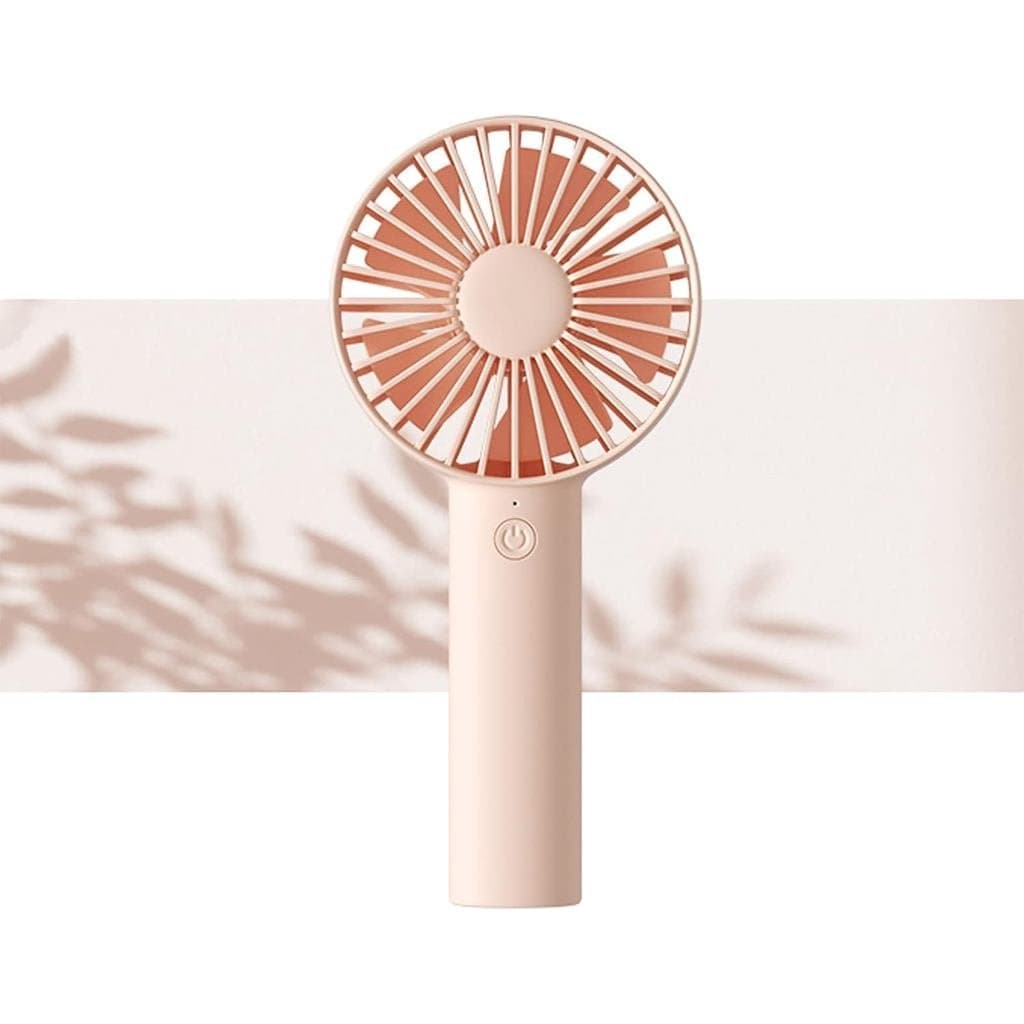 Ventilador Portátil Mini JISULIFE, Compacto e Pequeno com 3 Velocidades, Bateria Recarregável USB, Ideal para Uso Extern