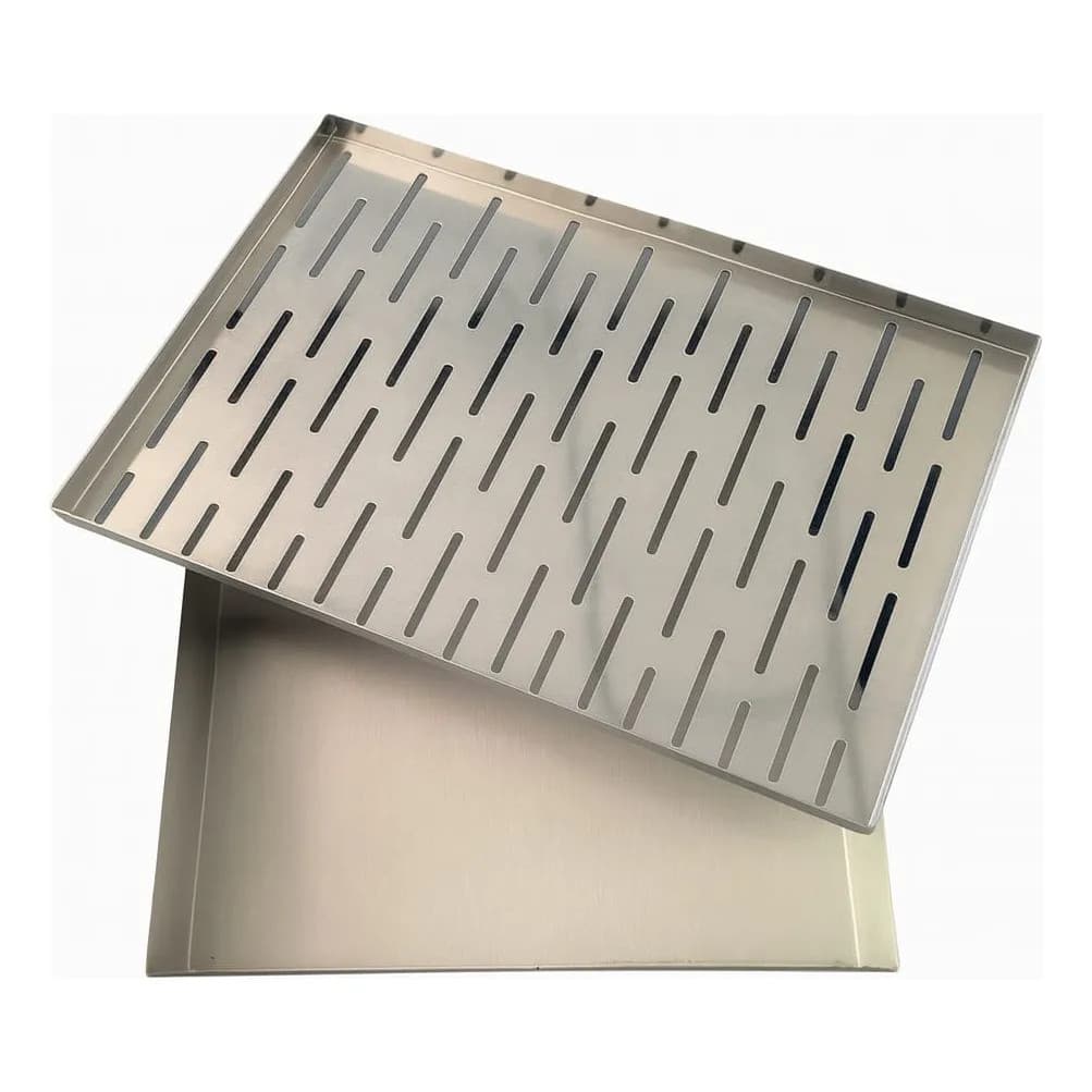 Escorredor De Fritura Inox Industrial Bandeja Perfurada