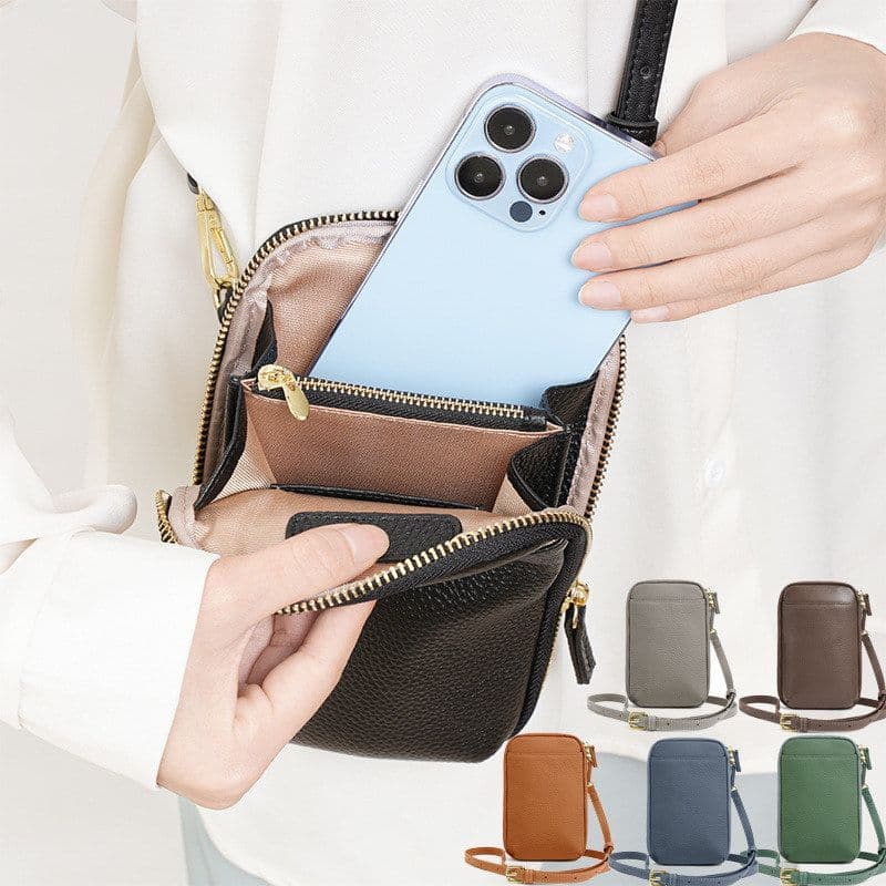 Bolsa de couro feminina 2026 novo estilo saco do mensageiro nicho Design bolsa de ombro moda High-End couro genuíno saco