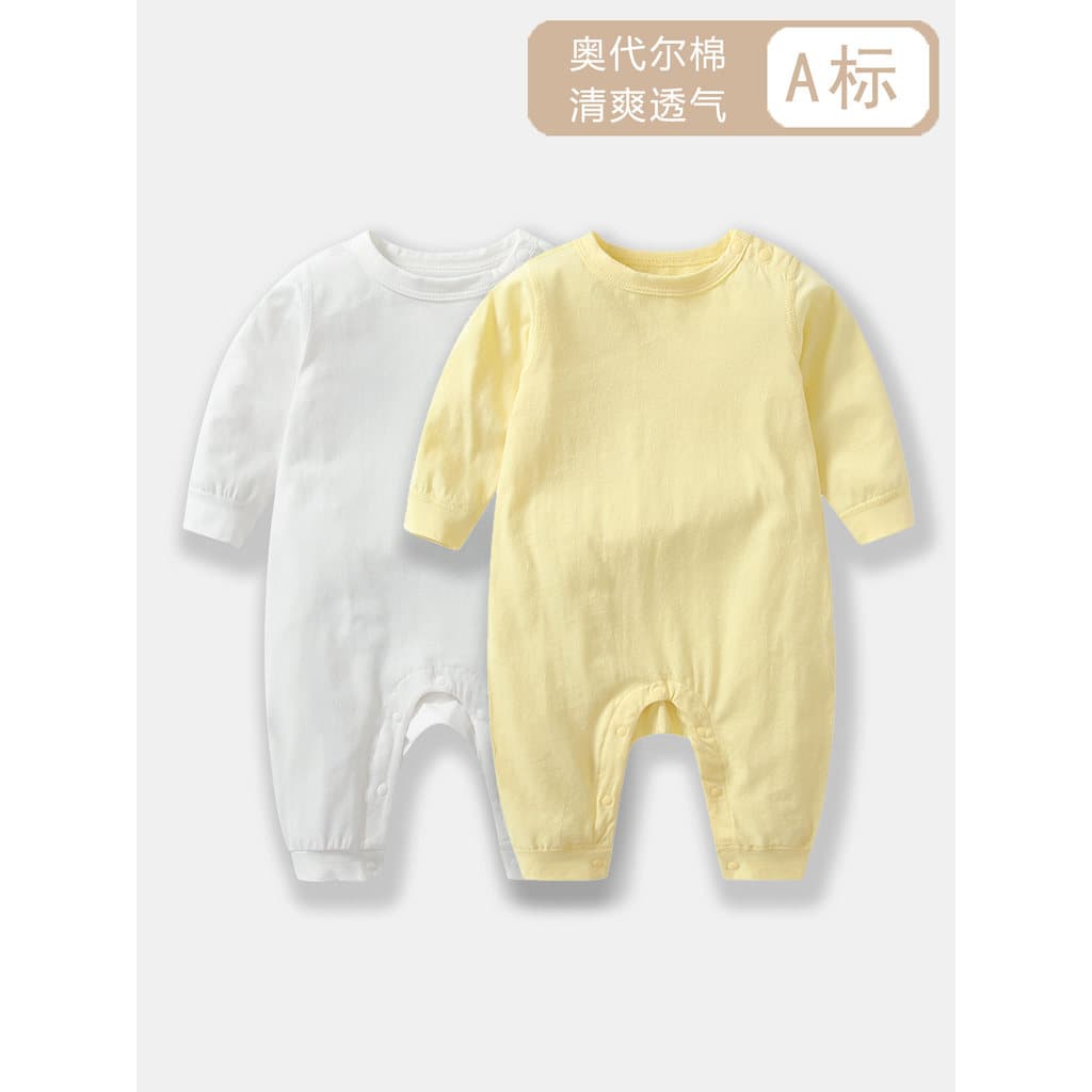 Roupas de bebê recém-nascido verão macacão fino das mulheres dos homens bebê de manga comprida macacão ar condicionado p