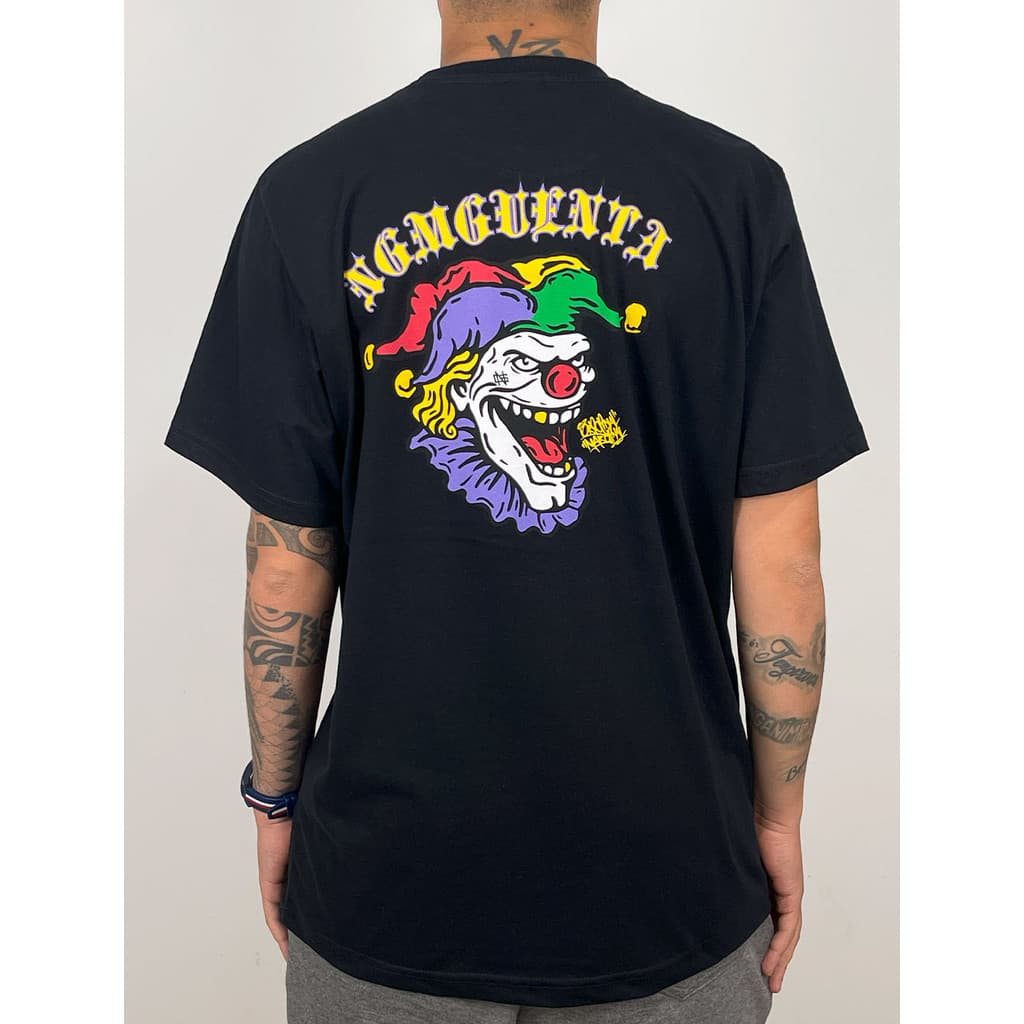Camiseta Fio 30.1 Palhaço Skatista Streetwear Moda. Envio Rápido