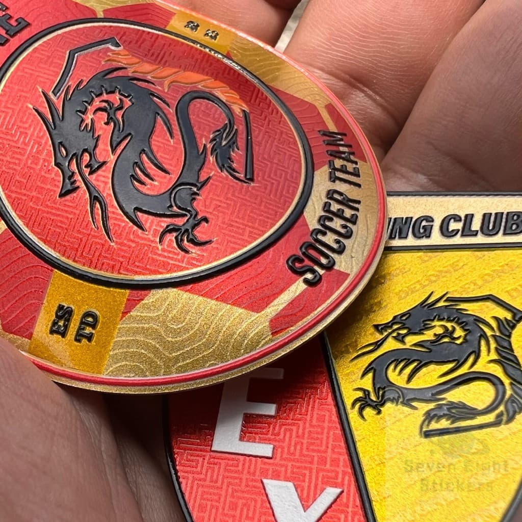 Adesivos De Impressão De Transferência De Calor 3D De 20 Unidades | Tecido Texturizado design Personalizado Do Logotipo