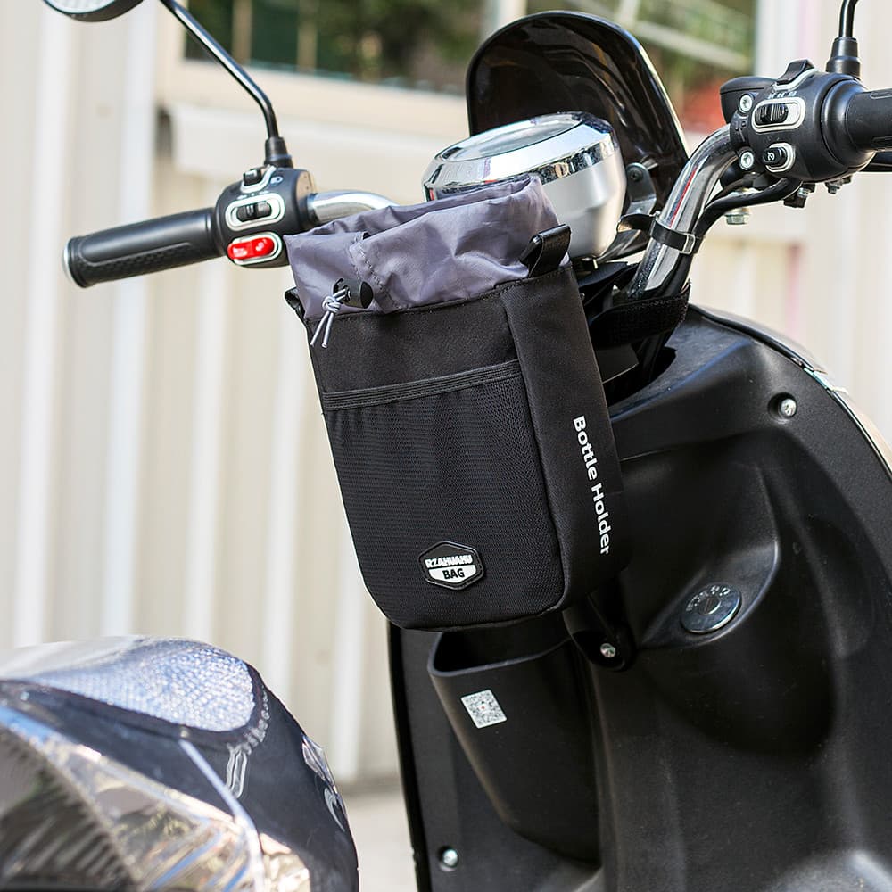 Bateria elétrica carro pendurado saco de armazenamento de bicicleta pequeno saco de suspensão frente saco alça saco de a
