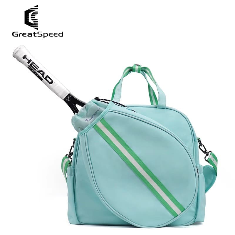 Bolsa de tênis/bolsa de Badminton GreatSpeed para mulheres adultas bolsa de ombro dedicada moda feminina bolsa de tênis