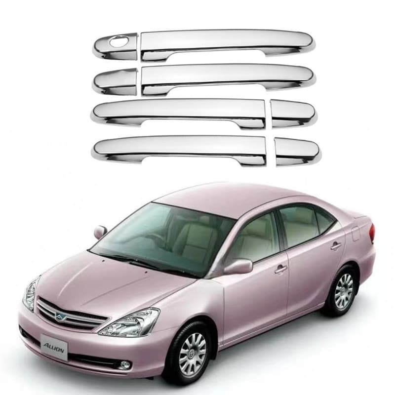 Adequado para 01-06 Toyota Allion Premio T240 alça preto brilhante fora da maçaneta da porta caso de alta qualidade pron