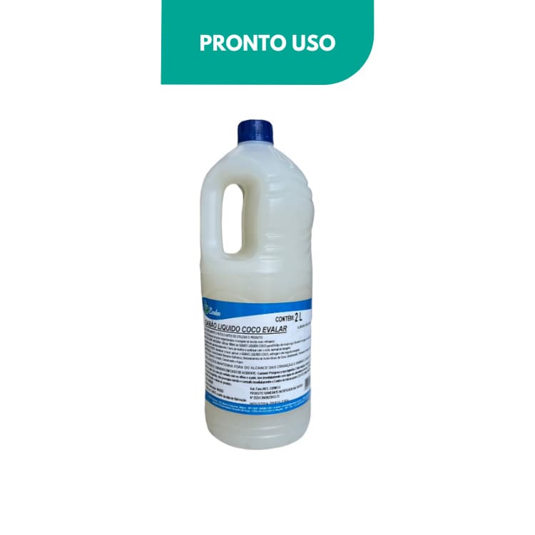 Sabão Líquido de Coco 2 Litros Pronto Uso para Limpeza Eficiente e Suave