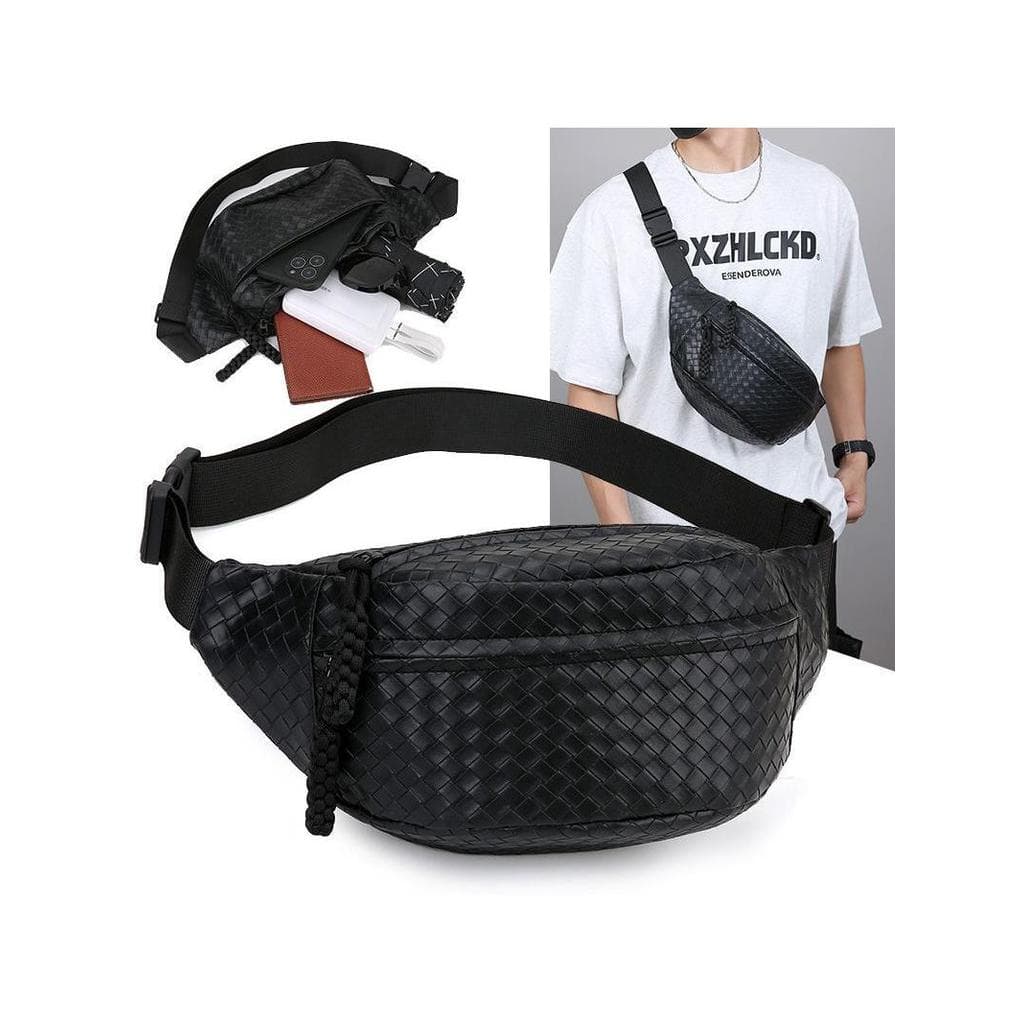 Novo estilo Street Wear cintura saco masculino feminino moda Casual All-Match grande capacidade de um ombro esportes Mes