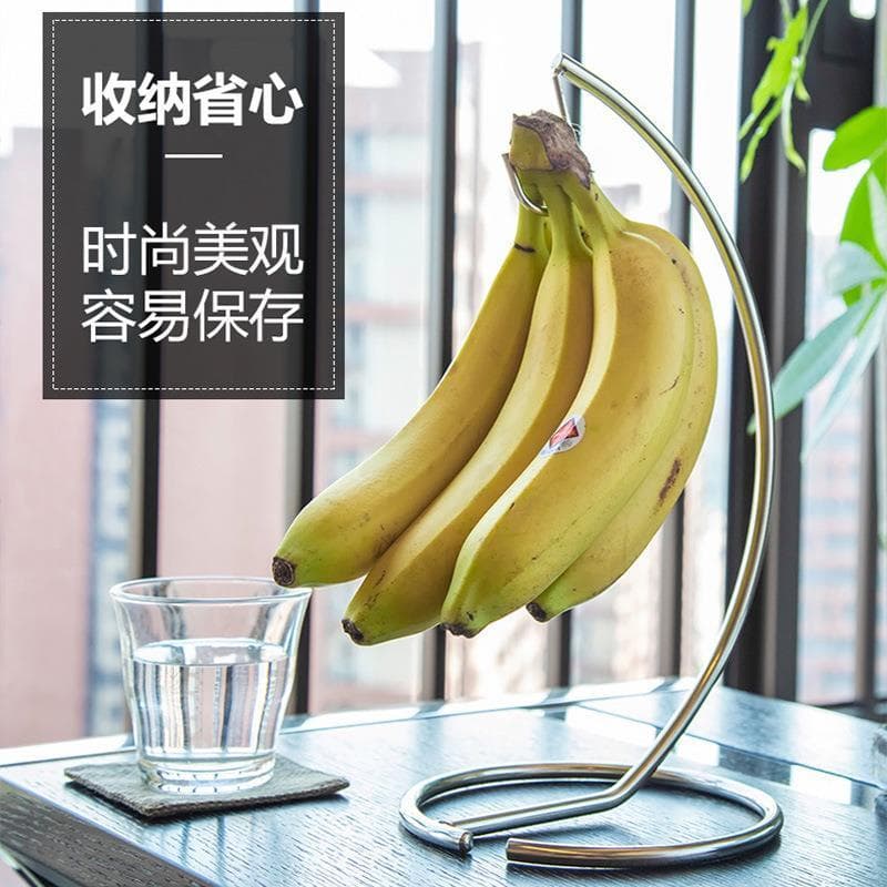 Xinyi cabide de banana pendurado rack de banana pendurado rack de banana placa de frutas gancho de armazenamento de ferr
