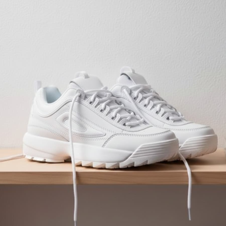 Tenis Branco Disruptor Feminino Masculino Volta as Aulas