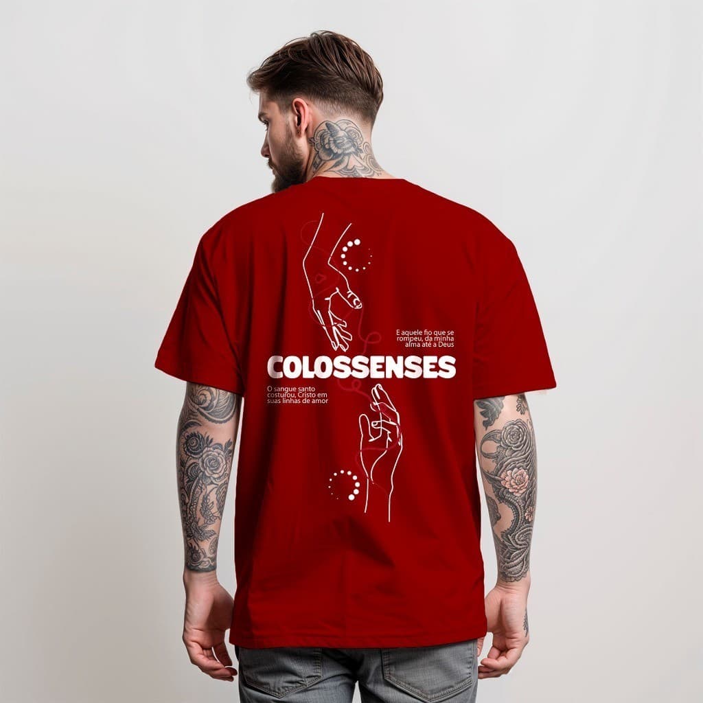 Camiseta  Evangelica Colossenses Camisa Blusa Tshirt