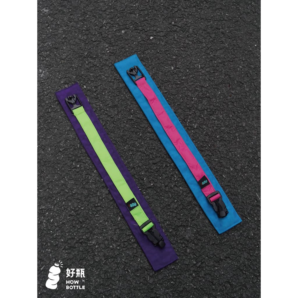 Boa garrafa HowBottle ciclismo cordão cinto na moda contraste cor dupla utilização Design único moda único olhos brilhan