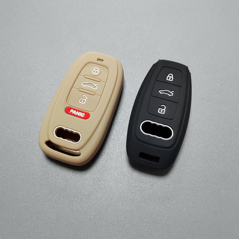 Adequado para 22 tipos Audi q5l chave capa a6l carro a4l saco a7 masculino feminino a5 Silicone q7 proteção a8 chave cap