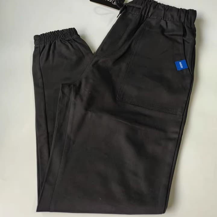 Calças casuais americanas masculinas All-Match costura macacão fechado Leggings calças primavera outono calças esportiva