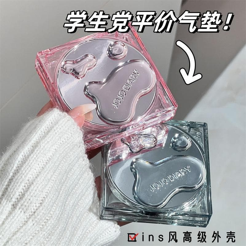 Genuíno grupo doméstico menina recomendado pele cremosa base líquida segurando maquiagem à prova dwaterproof água à prov