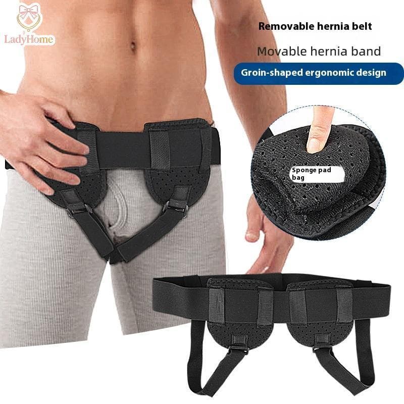 LADYH Cintos De Hérnia Suporte De Virilha Para Homens Mulher Esportes Bilateral Cinta De Cintura Ajustável Com Almofadas