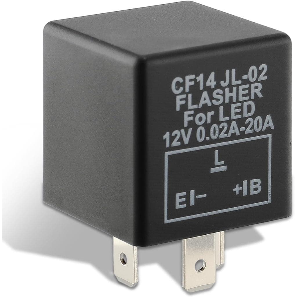Relé Eletrônico de Pisca AUTOKAY 3 Pinos CF14 EP35 Compatível com Lâmpadas LED de Sinalização de Direção para Carros e V