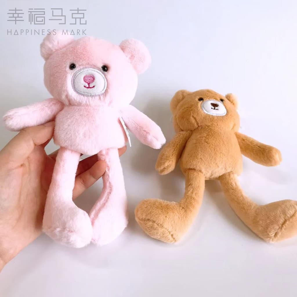 Miguo Nuo criativo estiramento orelha Mi urso pequeno pingente estudante bonito dos desenhos animados requintado chaveir