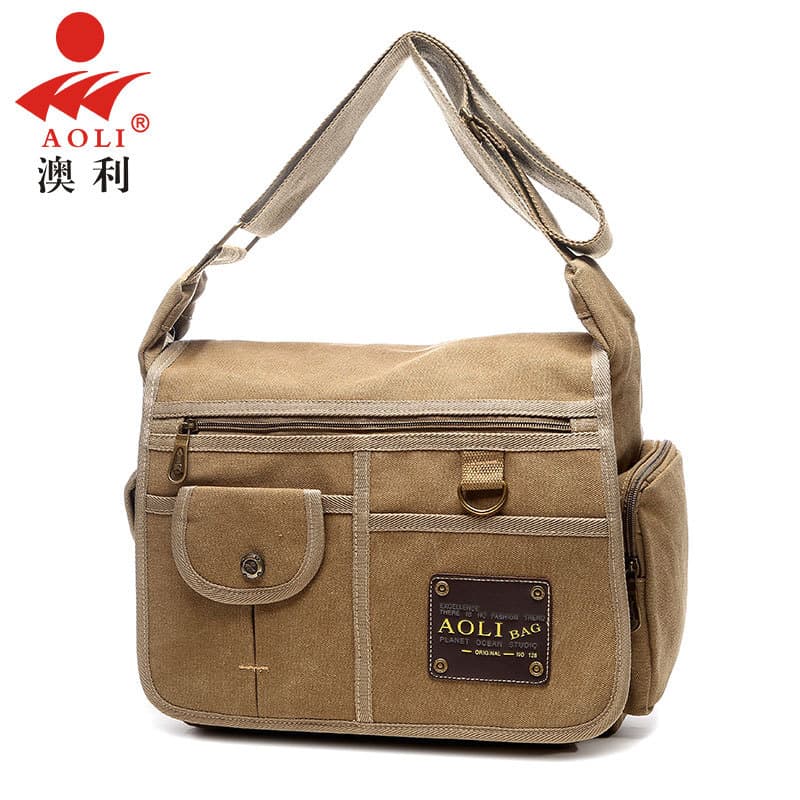 Bolsa masculina bolsa de ombro bolsa de lona mochila masculina moda Casual mochila ao ar livre versão coreana na moda sa