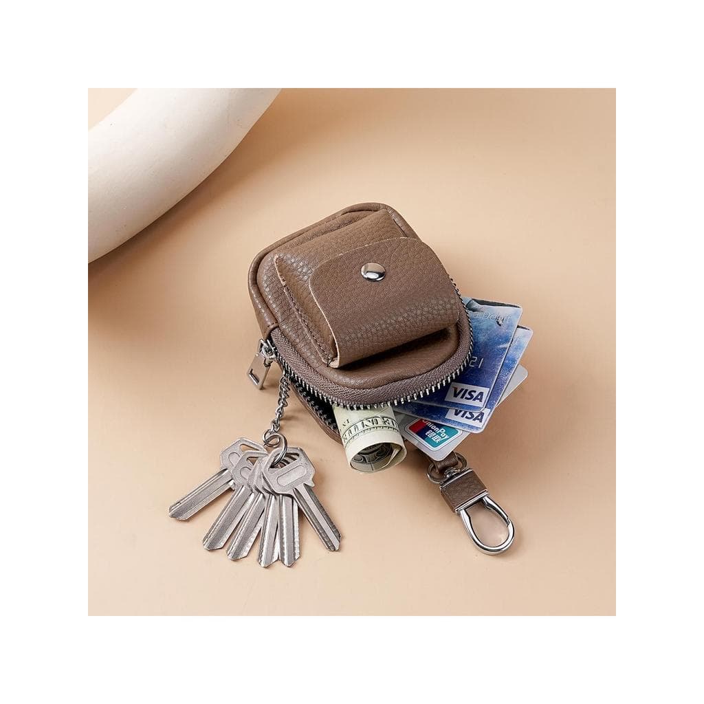 Moda feminina High-End pequena carteira moeda bolsa versão coreana estudante feminino bonito saco de mudança de chave