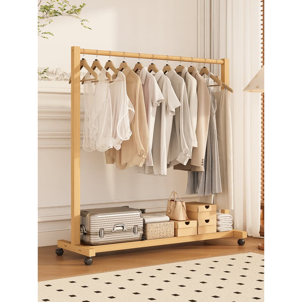 Simples cabide criativo prateleira de armazenamento de roupas removível carga-rolamento casa sala de estar prateleira de