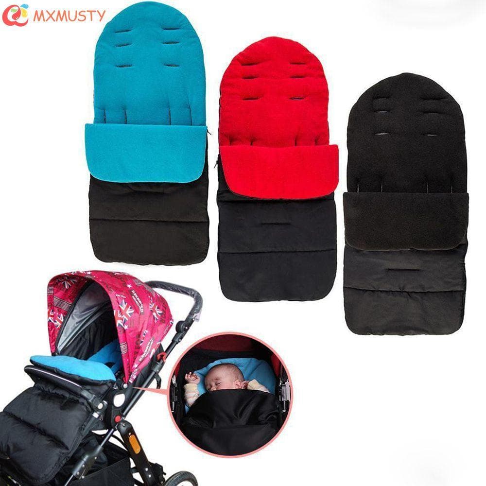 MXMUSTYZA Carrinho De Dormir Saco Inverno Portátil Footmuff Transporte Esteira Sacos Quentes