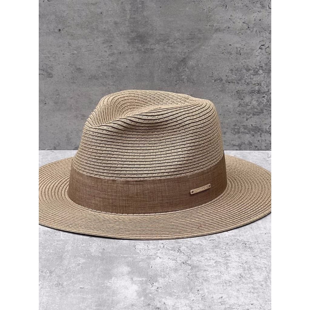 Chapéu de palha monocromático requintado Jazz chapéu panamá chapéu de palha masculino feminino verão britânico praia pro