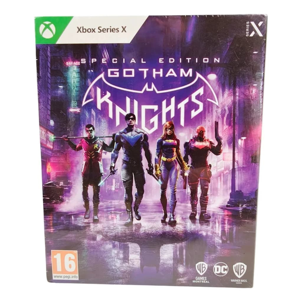 Jogo The Batman: Gotham Knights – Special Steelbook Edition – Xbox Series X – Mídia Física – Com Steelbook – Lacrado