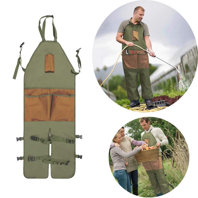 Casa ao ar livre jardinagem aparar Multi-bolso pano Oxford à prova dwaterproof água cor combinando jardim Leggings avent