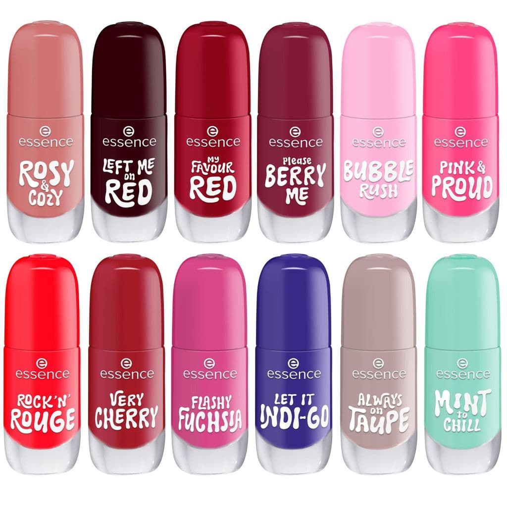KIT 12 Esmalte Gel Nail Colour essence 5