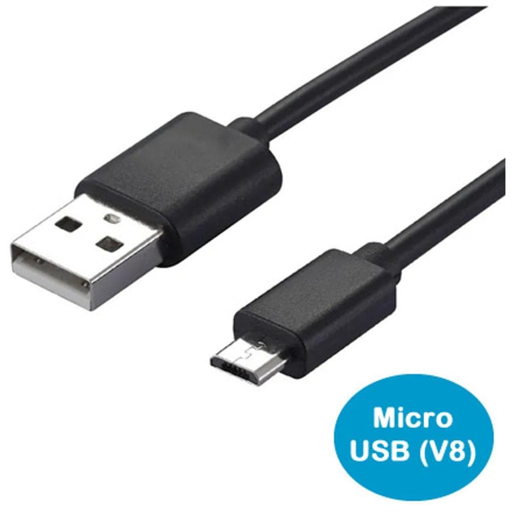 Cabo USB Dados e Carregamento Rápido 2.4A Micro USB (V8) 1 Metros Carga Rápida