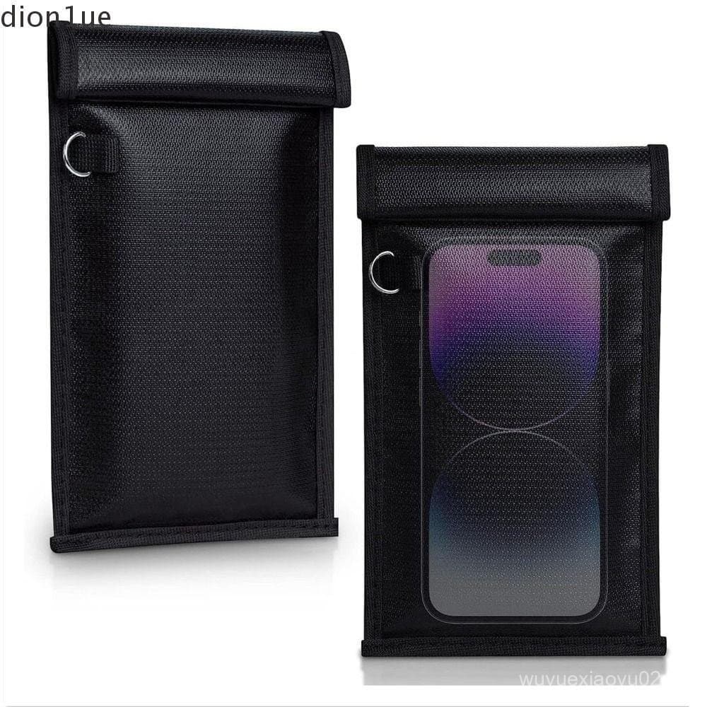 Bolsa DION1UE Faraday , De Proteção EMF Com Bloqueio De Sinal , Bloqueador De Telefone Celular Retardador Preto