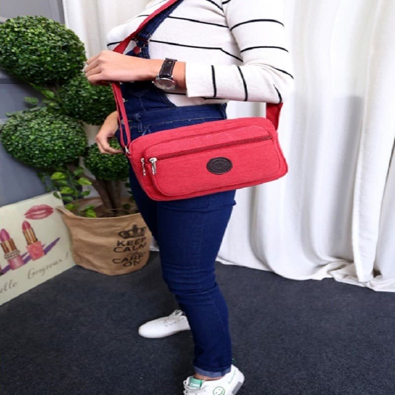 Bolsa transversal lona / Pochete / bolsa de mensageiro / bolsa de ombro