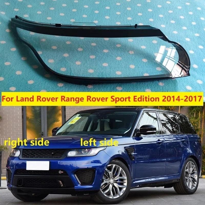 Para Land Rover Range Sport 2014 2015 2016 2017 Faróis De Carro Tampa Da Lente Do Farol Lâmpada De Vidro Shell Abajur Tr