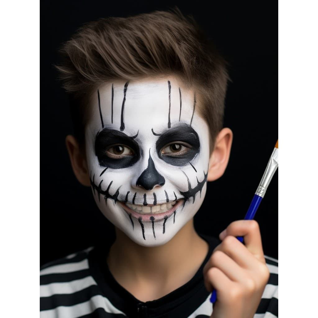 Halloween dedicado pintura creme palco maquiagem pintura corporal pintura facial palhaço solúvel em água Show de maquiag