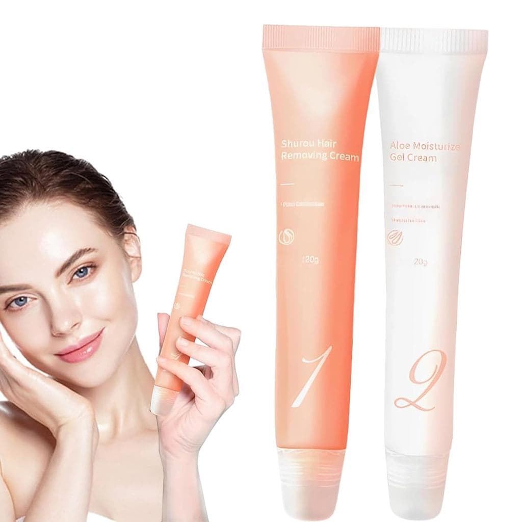 Creme Removedor de Pelos para o Rosto, Creme Removedor de Pelos Arlux, Remoção de Pelos Aurlix, Com Espátula, Adequado p