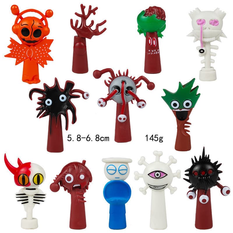 12CM Sprunki Boneca Brinquedos Incredibox Jogo Figura Brinquedo Presente Para Crianças