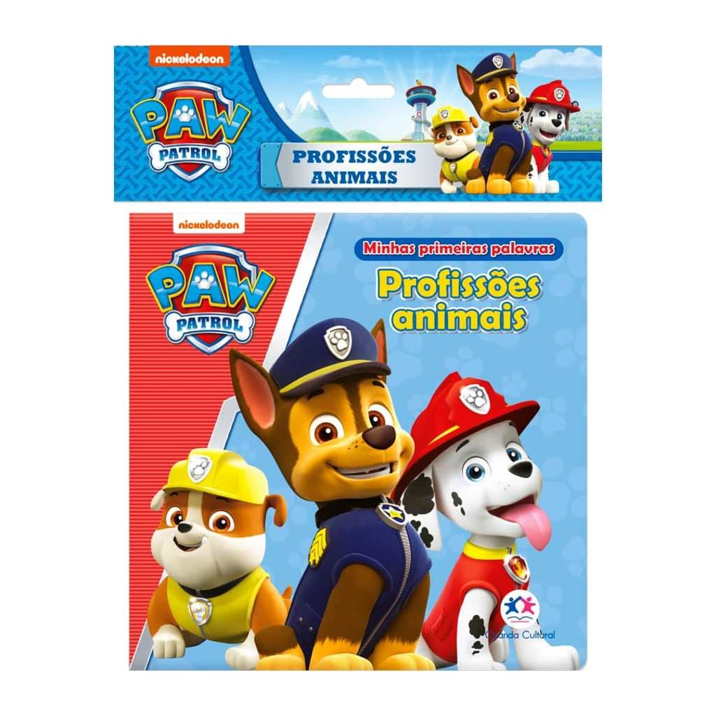 Livro Banho Patrulha Canina - Profissões Animais - Ciranda Cultural