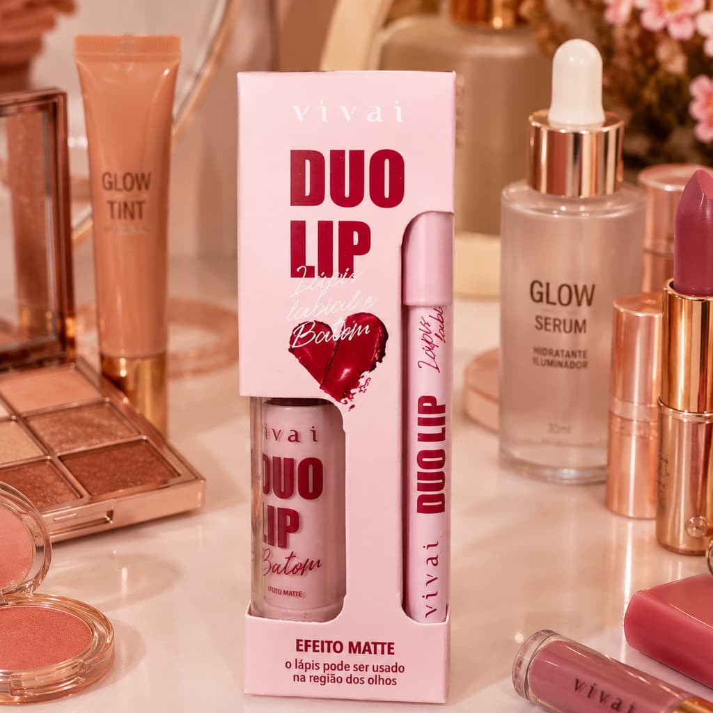 DUO LIP LAPIS LABIAL E BATOM - VIVAI TIPO 1
