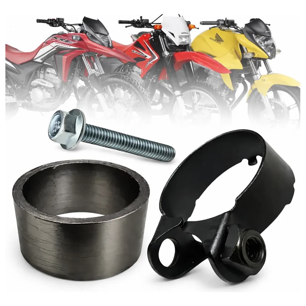 Abraçadeira Escapamento Moto Tornado250 Xre300 Cb300r