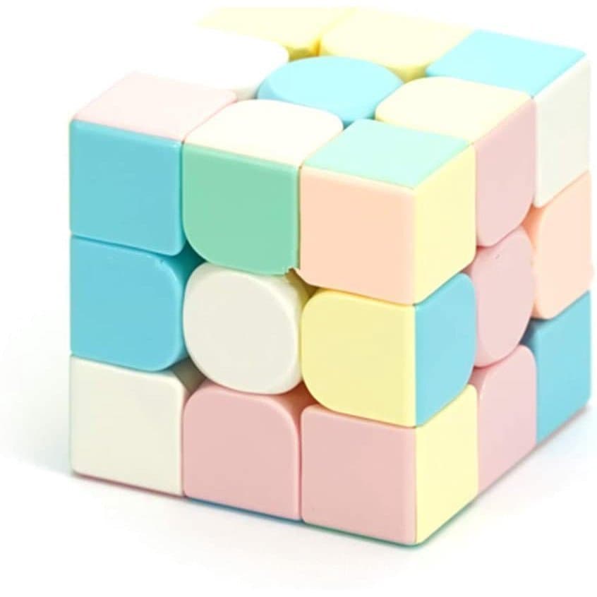 Cubo Mágico Priest Macaron Meilong 3x3 Sem Adesivos, Quebra-Cabeça de Velocidade 3x3x3, Brinquedo de Presente