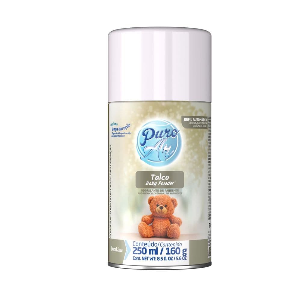 Refil Aromatizador de Ambiente Puro Ar Talco 250ml Perfume para Casa