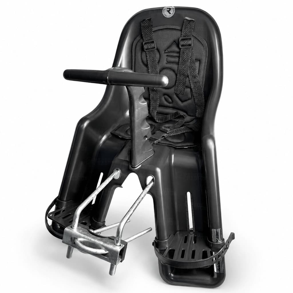 Cadeirinha De Bicicleta Dianteira Baby Tour Refactor Preta