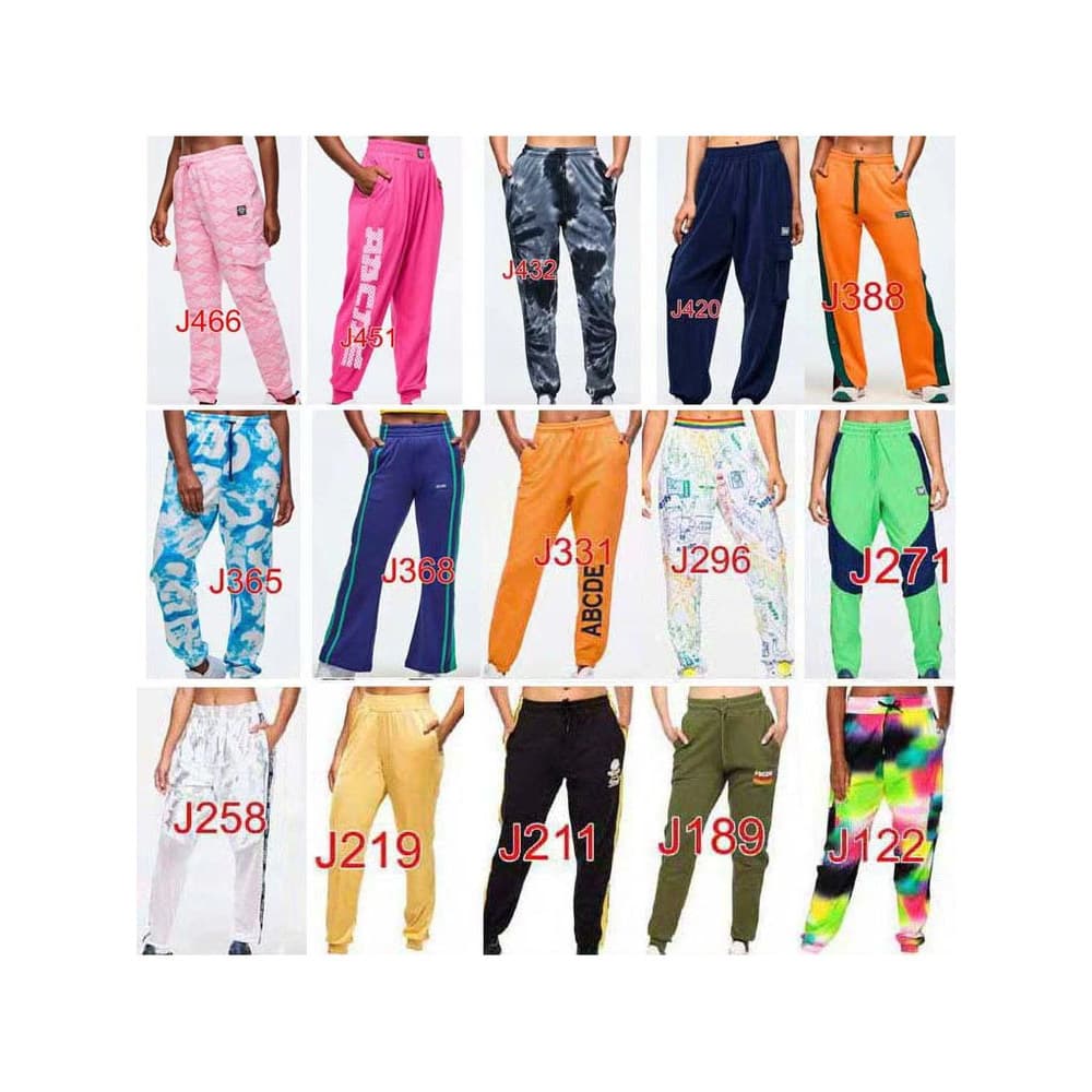 ZW Homens Mulheres Calças de Fitness J189 211 258 271 365 368 388 420 432 451 466