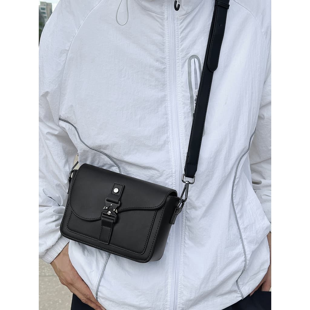 Bolsa de ombro meninos nicho High-End Casual saco do mensageiro moda tendência textura pequena bolsa quadrada feminina C