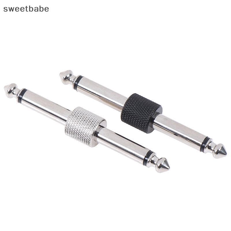6.35 mm Conector De pedal De Efeitos De Guitarra coulper ja Adaptador De Cabo De interface