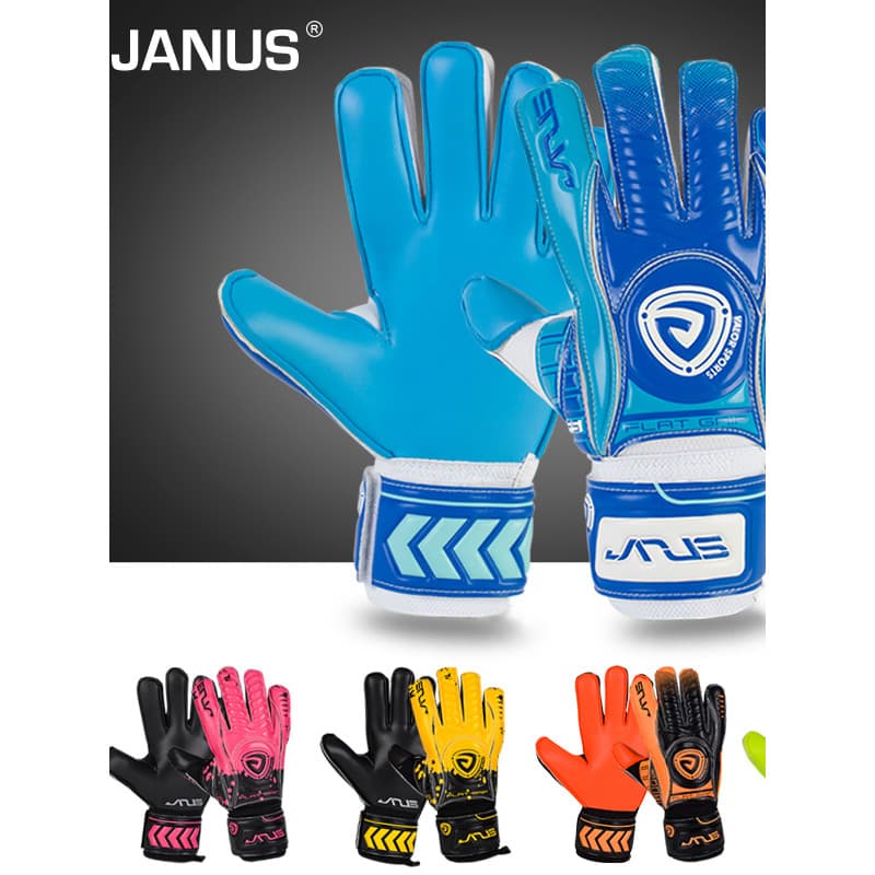 JANUS fita de látex grossa, resistente ao desgaste, proteção para os dedos, adultos, crianças, luvas de goleiro de futeb