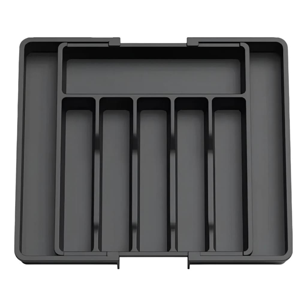 Organizador Porta Talheres Gaveta Para Cozinha Com Extensor Premium Luxo