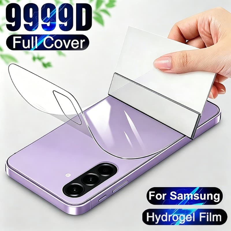 Película Traseira Gel Flexível Para Samsung Galaxy A16 A26 A36 A56 A17 A27 A37 A57 A06 A07 5G