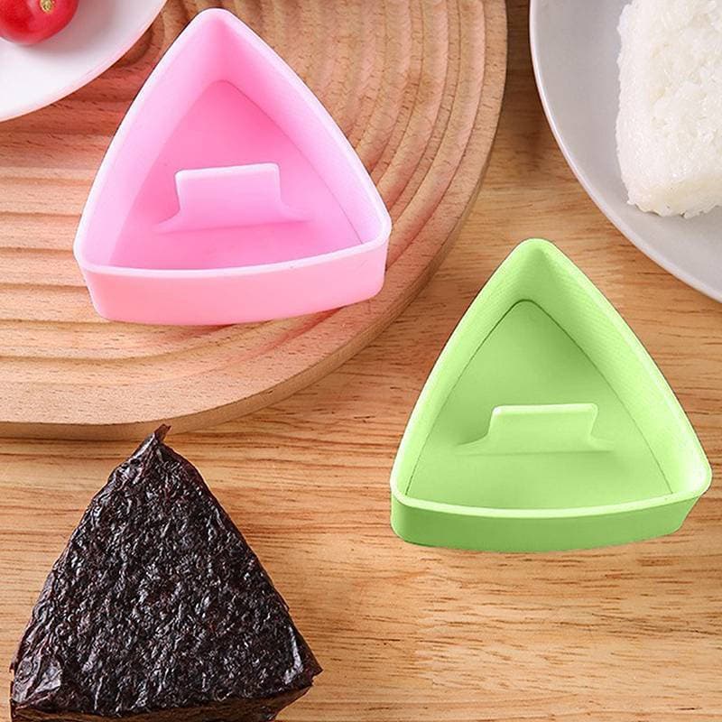 Lunaris Triangular Plástico Sushi Rice Ball Maker Mold Onigiri Set Utensílios De Cozinha Coisas Casa Comida DIY Bento Ac