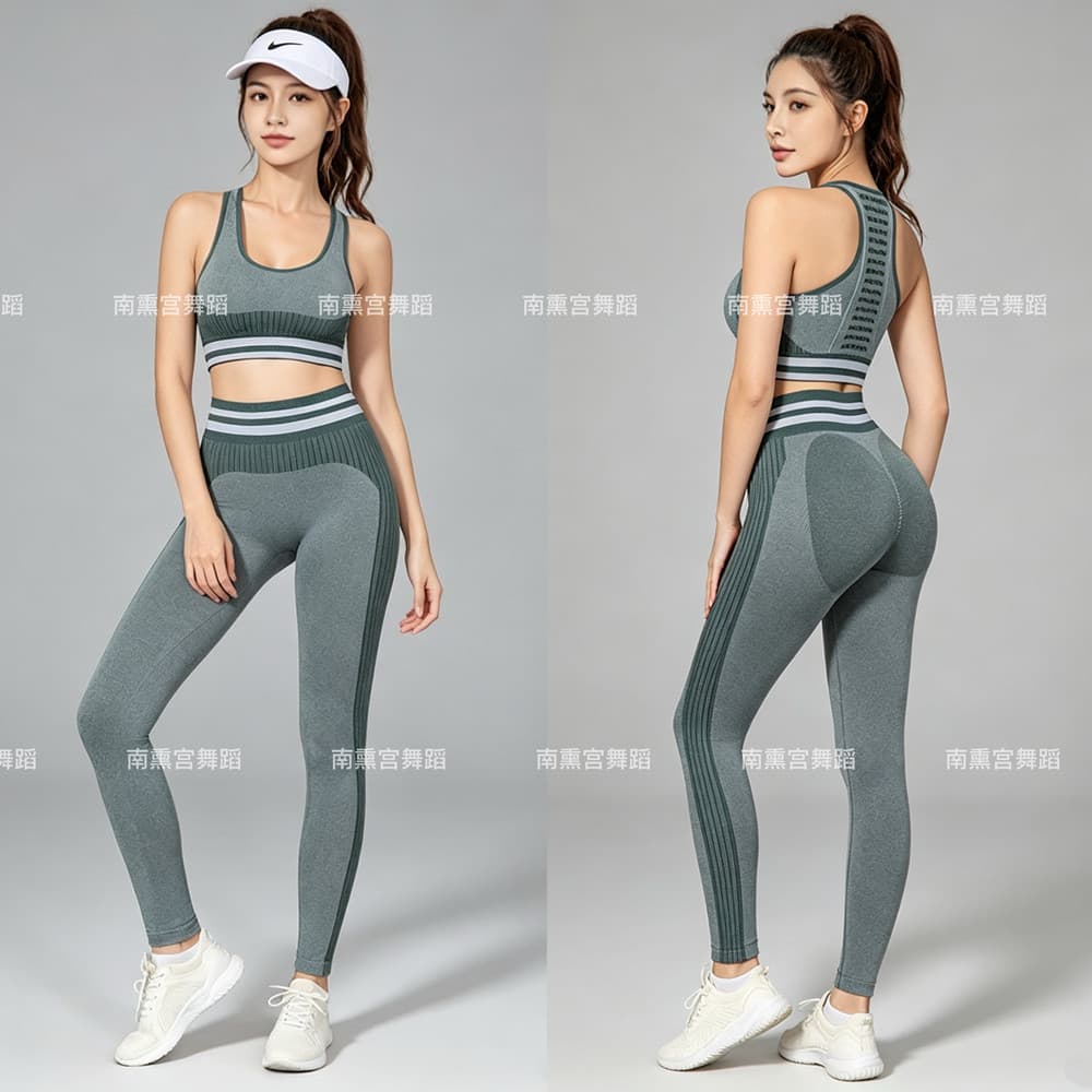 Legging Importada Barata Legging Yoga Feminina Controle Abdominal Terno esportivo roupas de Fitness sem costura magro ci